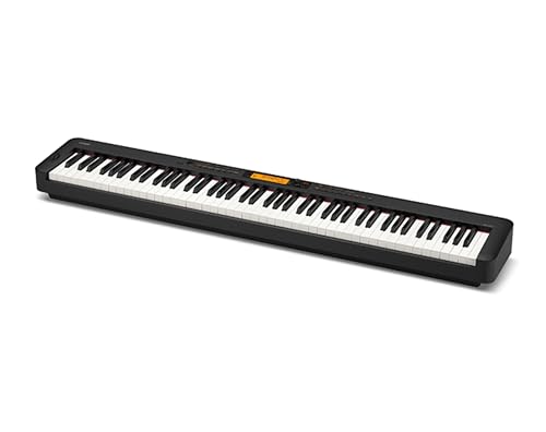 Casio CDP-S360 Slim 88-Key Weighted Digital Piano | Portable, Lightweight & Compact | 700 Tones, 200 Rhythms | Songwriting tools | USB-MIDI