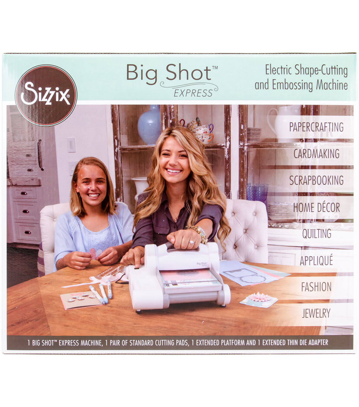 Sizzix - Big Shot Express Machine - White u0026 Gray US Version
