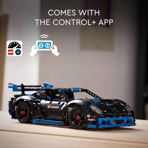 LEGO Technic Porsche GT4 e-Performance Race Car Toy, Remote Control Car with Authentic Details
