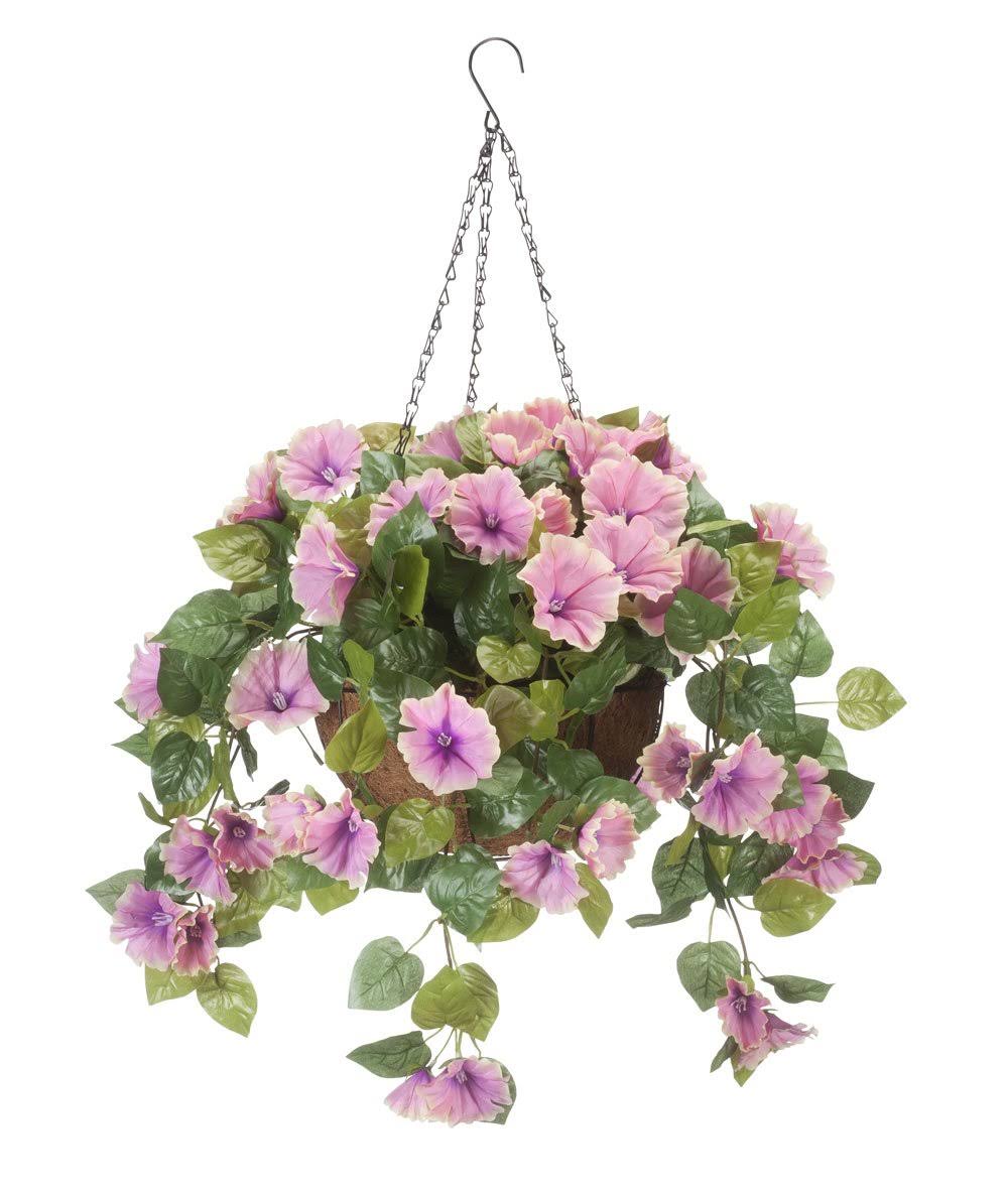Fully Assembled Petunia Hanging Basket by OakRidgeTM