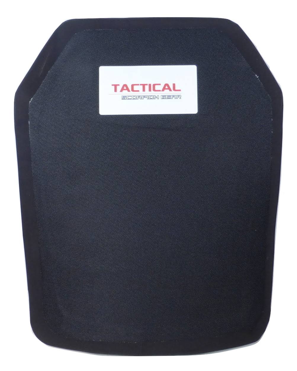 Tactical Scorpion Gear Level IV PE Alumina Polyethylene Curved Body Armor 11x14 - Level IV