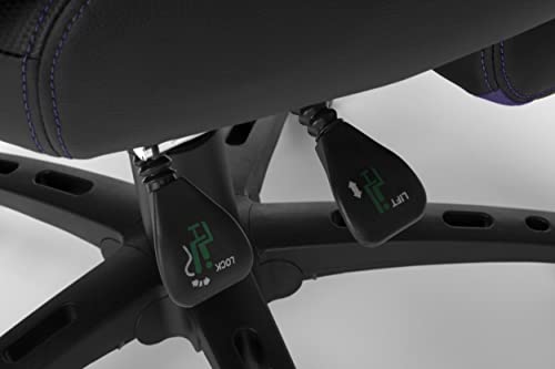 RESPAWN 110 Pro Gaming Chair - Gaming Chair with Footrest, Reclining Gaming Chair, Video Gaming Computer Desk Chair, Adjustable Desk Chair