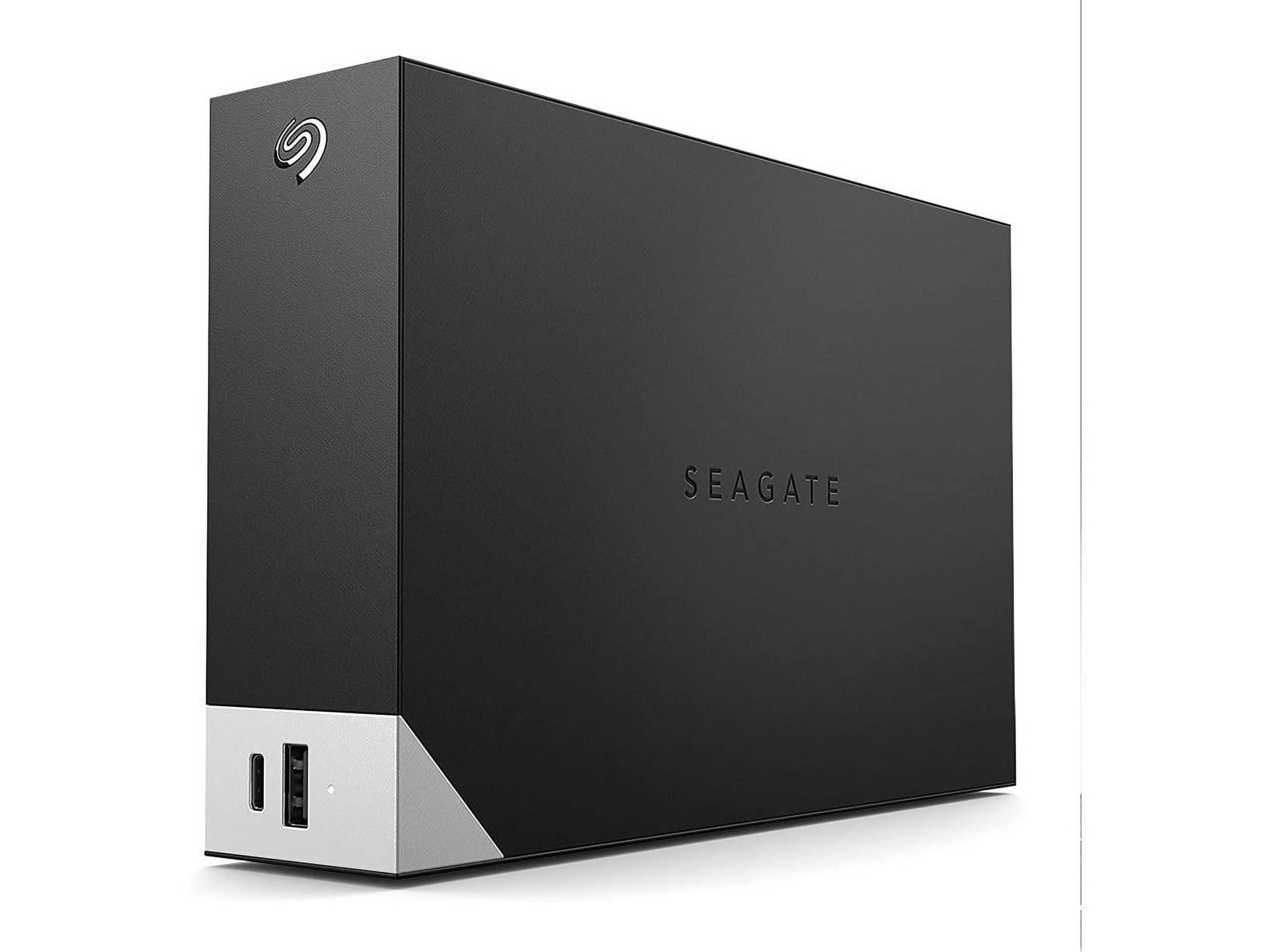 Seagate One Touch Hub 14TB External USB-C and USB 3.0 Desktop Hard Drive - Black (STLC14000400)