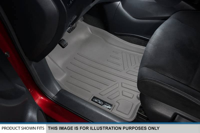 MAXLINER Maxfloormat Floor Mats for F-150 SuperCab with Front Bucket SEATS Black F150