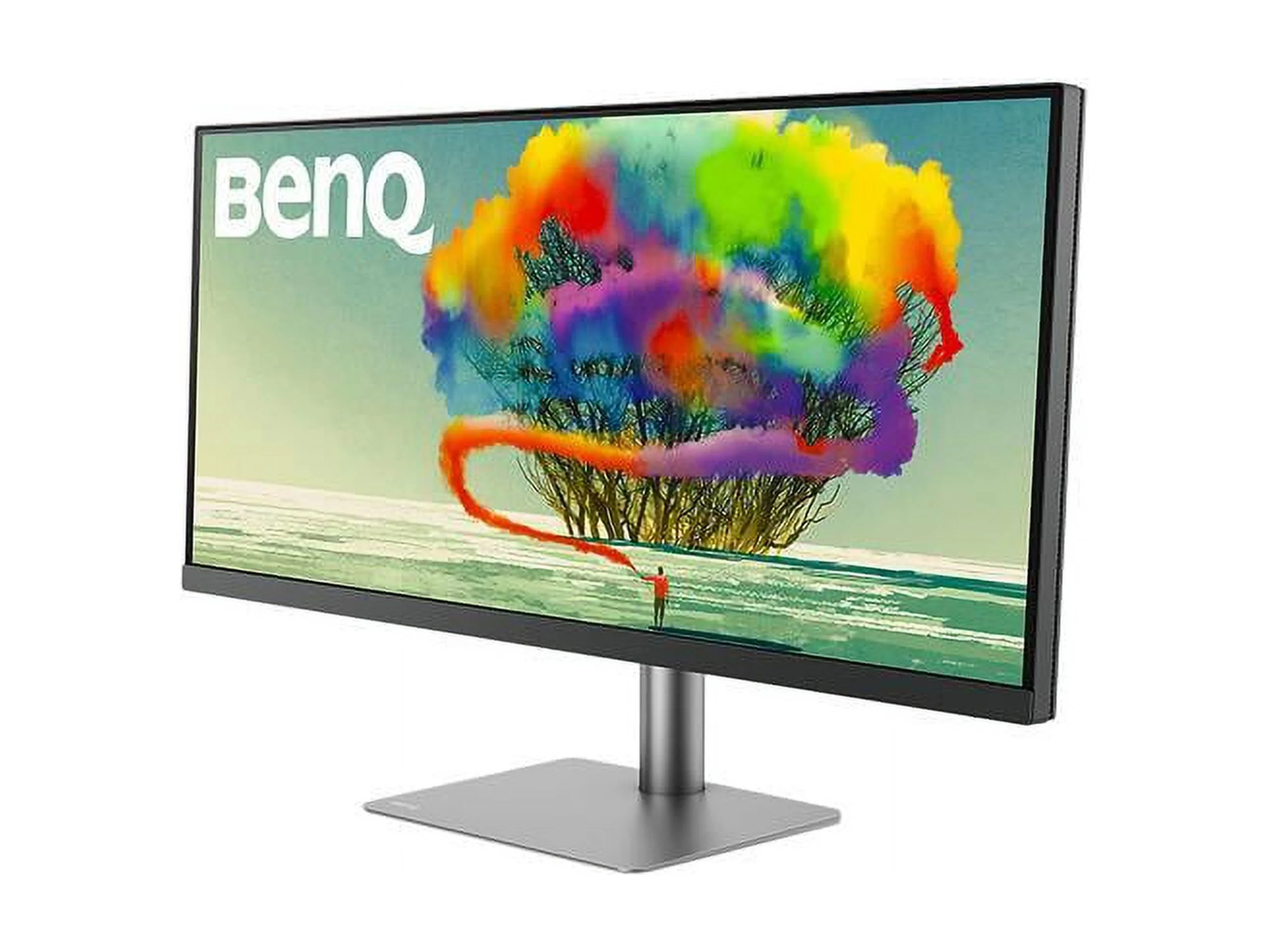 BenQ DesignVue PD3420Q 34" UWQHD 3440 x 1440 2K 60Hz 2xHDMI DisplayPort Built-in Speakers USB 3.1 Hub HDR 400 Zero-Flicker Low Blue Light Anti-Glare