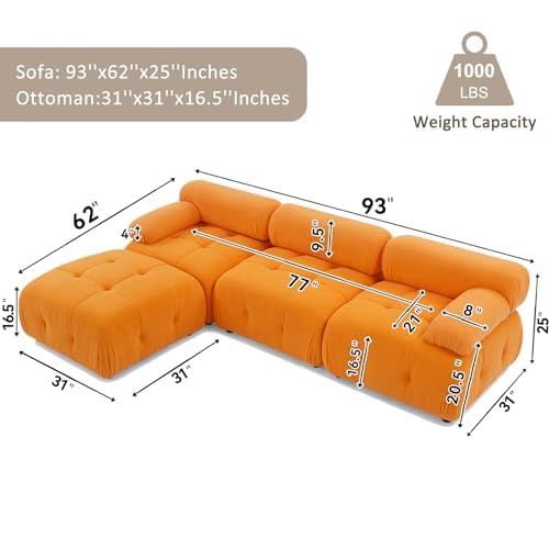 Boucle Bubble Corduroy Cloud couches Couch Modular Cloud Sofa Modern sectional