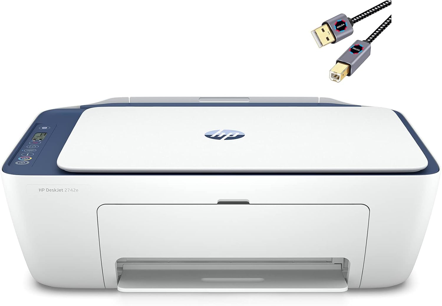 HP DeskJet 2752e Series Wireless Inkjet Color All-in-One Printer | Print Copy Scan | WiFi USB Connectivity | Mobile Printing | Up to 4800 x 1200 DPI