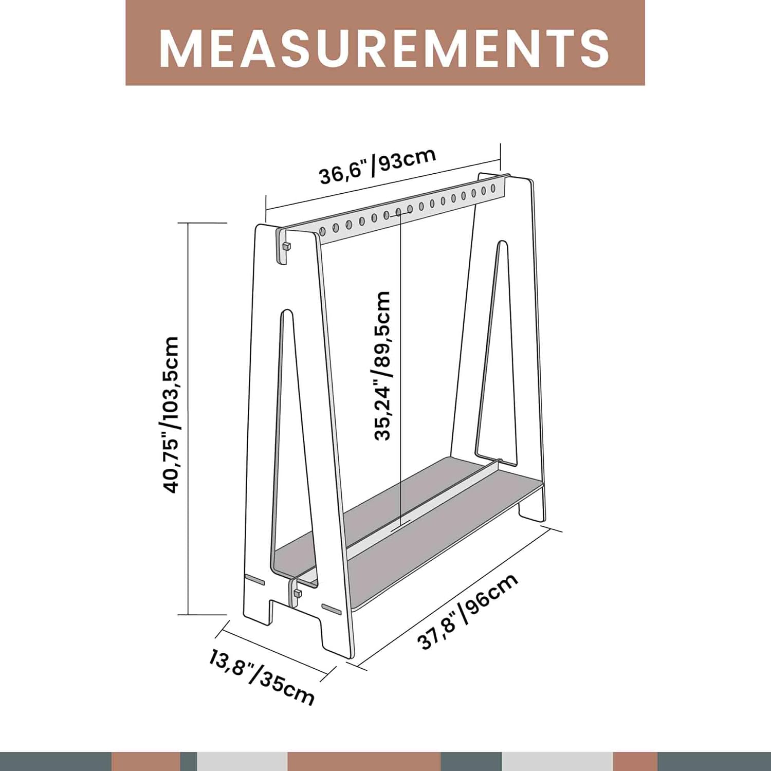 Clothing rack, Montessori children wardrobe, Shop display rack, Montessori clothing rack, Montessori furniture, Dress up station