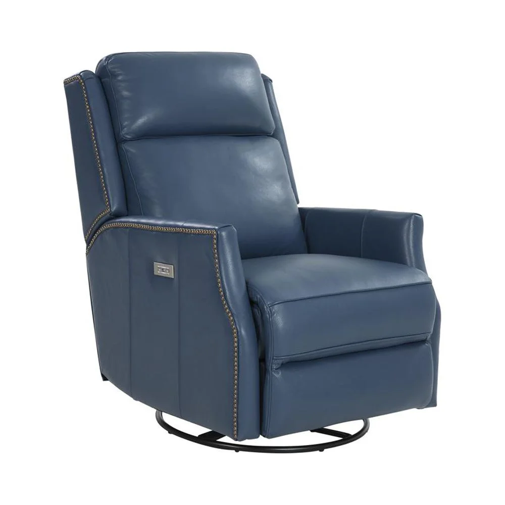 Barcalounger Cavill Swivel Glider Recliner w/Power Recline & Power Head Rest