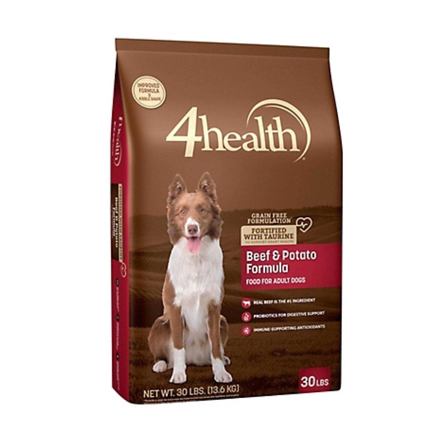 4health Grain Free Formulation Beef and Potato Formula Dry Dog Food - Pet Supplies online store