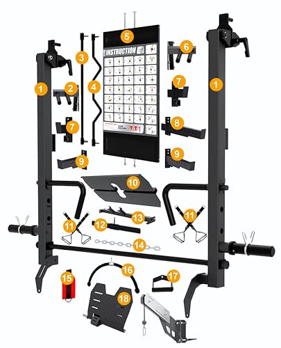 MiM USA Hercules EX Commercial All in One Gym Machine w/400 lb Weight Stack Jammer Arms Adj Bench Leg Press Leg Extension Arm Curl LAT Seat Complete