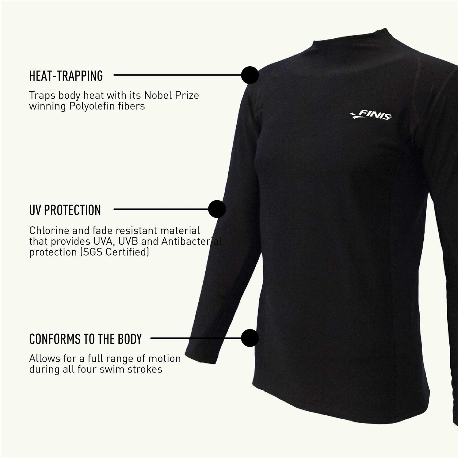 Finis Thermal Swim Shirt - Sports Supplies Online Store