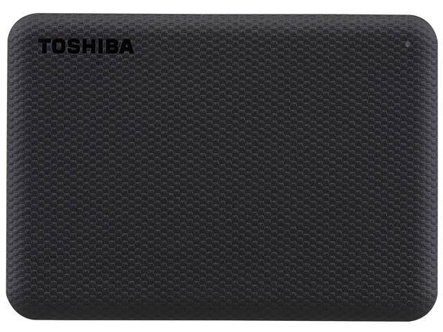Toshiba Canvio Advance Portable External Hard Drive, 1TB, Black