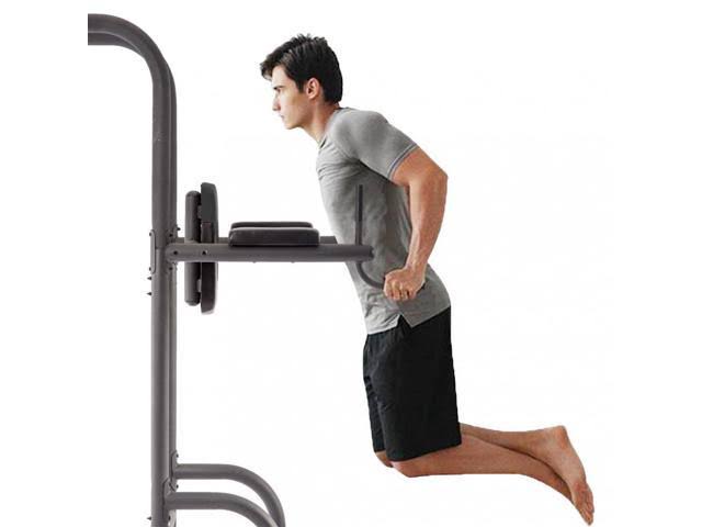 BestMassage Durable Multi-Function Body Power Tower w/ Dip Station Pull Up Bar for Home