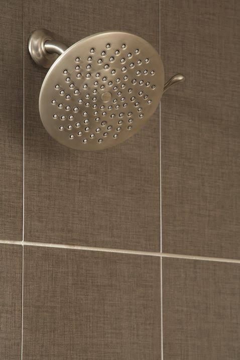 Moen S6320BN Brushed Nickel Velocity 8x22 Multi Function Rainshower Shower Head