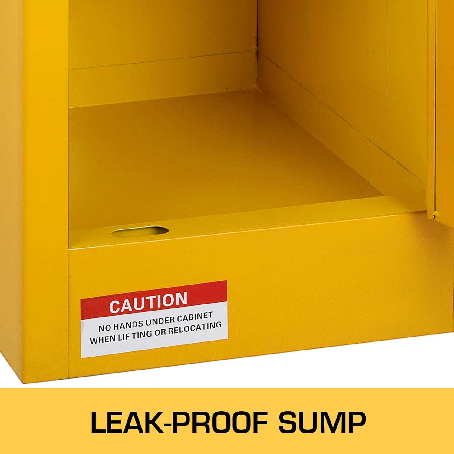 Mophorn Flammable Cabinet 18 x 18 x 35, Galvanized Steel Safety Cabinet, Adjustable Shelf Flammable Storage Cabinet