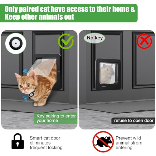 Smart Cat Door for Interior & Exterior