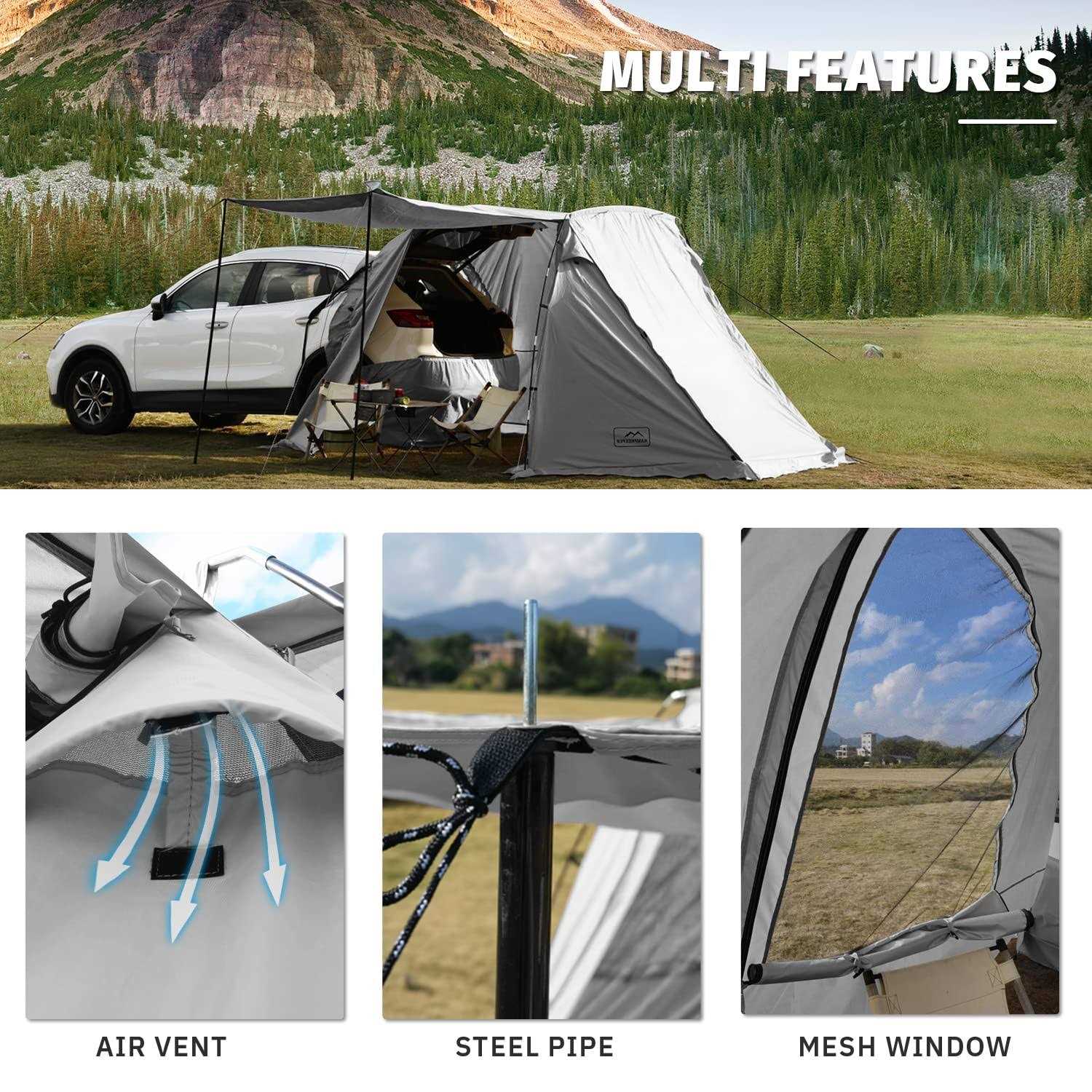 Kampkeeper SUV Car Tent Tailgate Shade Awning Tent for Camping - Sports Supplies Online Store