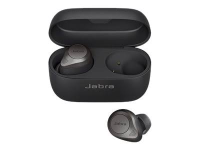 Jabra Elite 85t - True wireless earphones with mic - in-ear - Bluetooth - active noise canceling - noise isolating - titanium bl