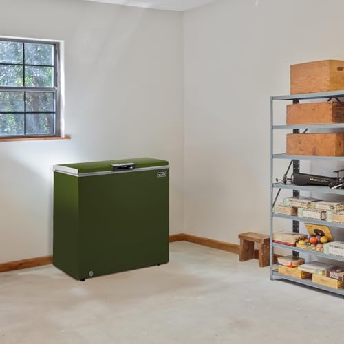 Newair 13.8 cu. ft. Upright Freezer, Fridge Freezer Convertible, Garage Ready Refrigerator, Frost Free Freezer with Door Alarm, Stand up Deep Freezer