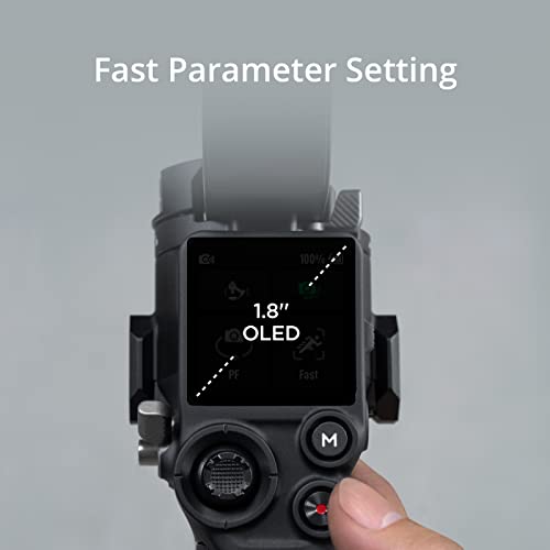 DJI RS 4 Mini, Gimbal Stabilizer for Cameras Canon/Sony/Panasonic/Nikon/Fujifilm, Auto Axis Locks, 2kg/4.4lbs Payload, Intelligent Tracking