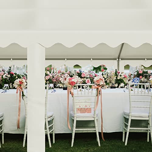 PHI VILLA 20'x16' Outdoor Heavy Duty Party Tent Large Commercial Canopy Wedding Event Shelter with Removable Sidewalls & 3 Storage Bags for Patio