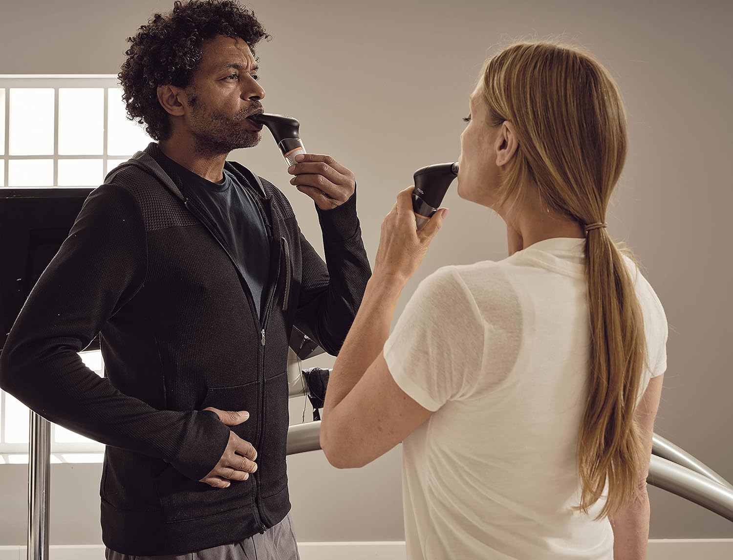 POWERbreathe - Breathing Exercise Device, Breathing Trainer and Therapy Tool to Strengthen Breathing Muscles and Help Lung Capacity