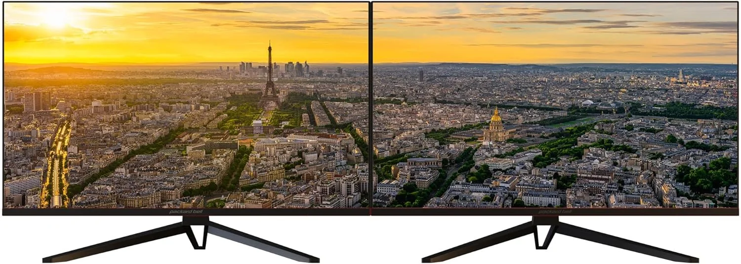 Packard Bell 32 Inch Computer Monitor FHD 1920 x 1080 Display PC Monitors for Computers