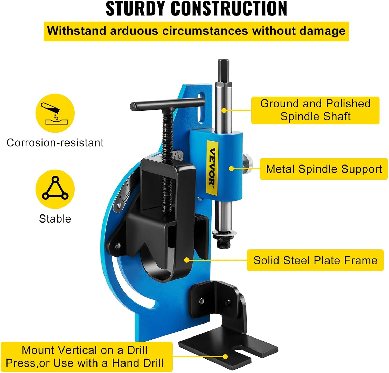 VEVOR Pipe Tubing Notcher 60 Degree Tubing and Pipe Notcher Hole Saw Up to 2" Round Tubing Tube Notcher Tool Aluminium Frame Tube Notcher