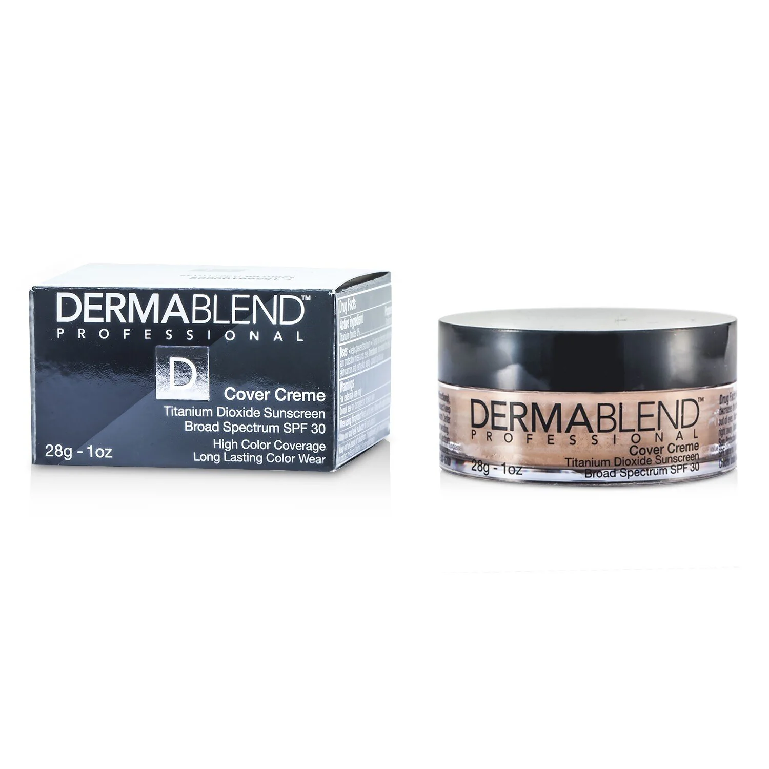 Dermablend Cover Creme Broad Spectrum SPF 30 (High Color Coverage) - Cool Beige  28g/1oz