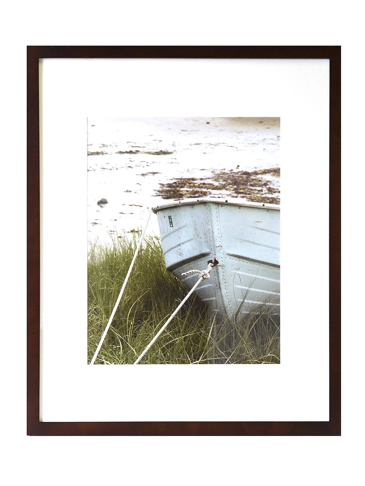 Nielsen Bainbridge Tribeca Wood Frame Collection Walnut 16 in. x 20 in. 11 in. x 14 in. Opening