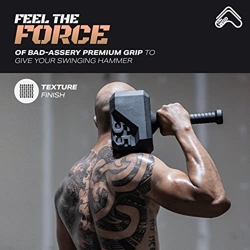 Tribe WOD Hammer Kettlebell 15-70lb + Adjustable | Cross Training Workout Equipment for Muscle Building, Cardio Fitness