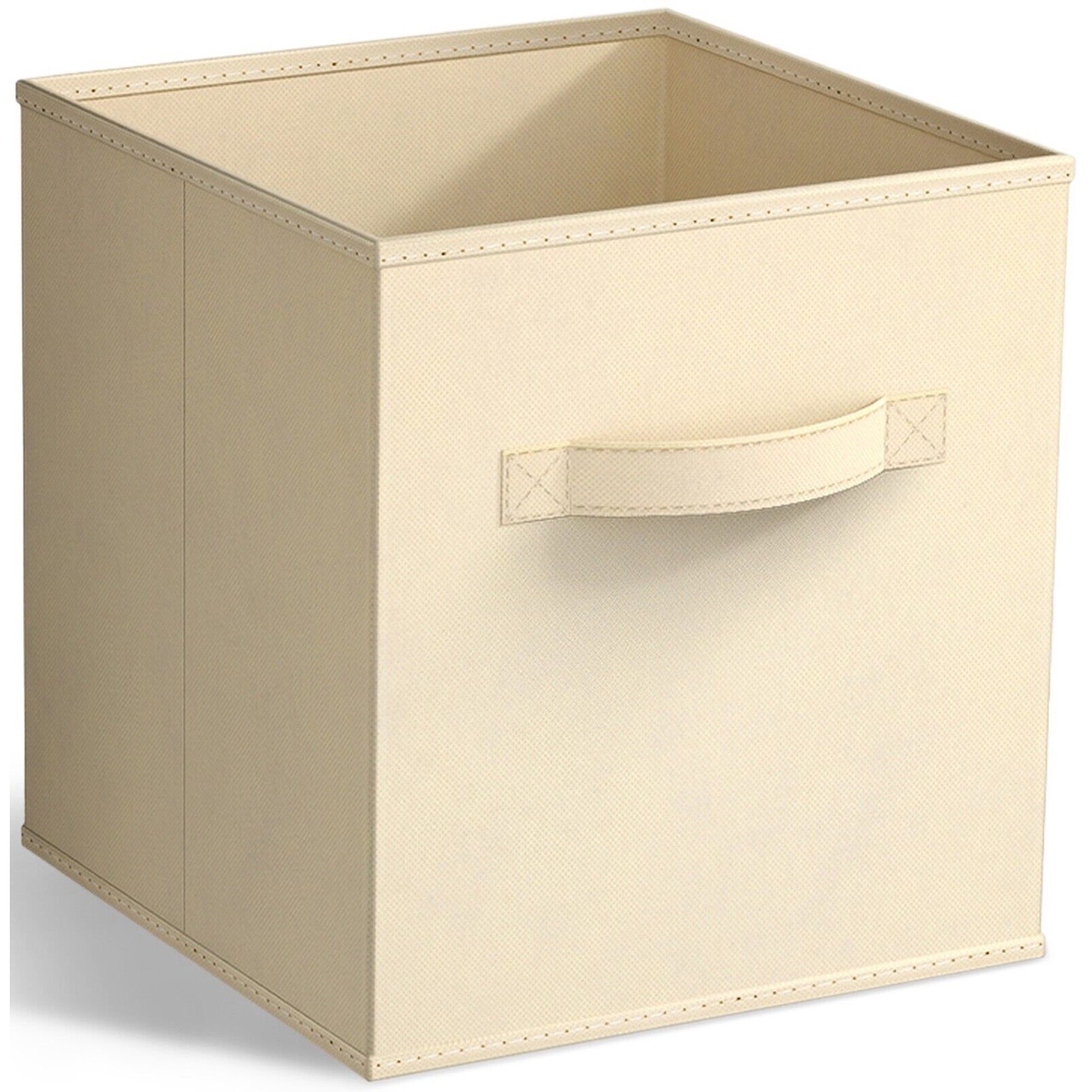 11Foldable Storage Cube Basket, Lightweight Organizer 5 Colors Choose for Bedroom, Living Room, Office, Kitchen