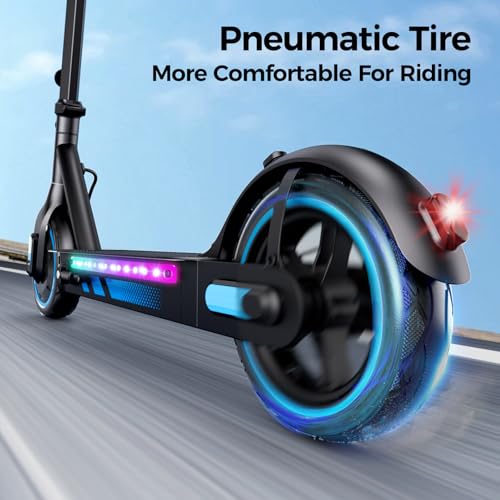 Electric Scooter Adults, Up to 25 Mph, 22/31 Miles Range, Motor E-Scooter with 10" tire, Foldable Escooter with Dual Braking and App Control