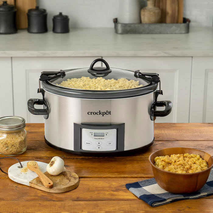 Crock-pot Cook u0026 Carry Digital Countdown Slow Cooker, 7 Quart