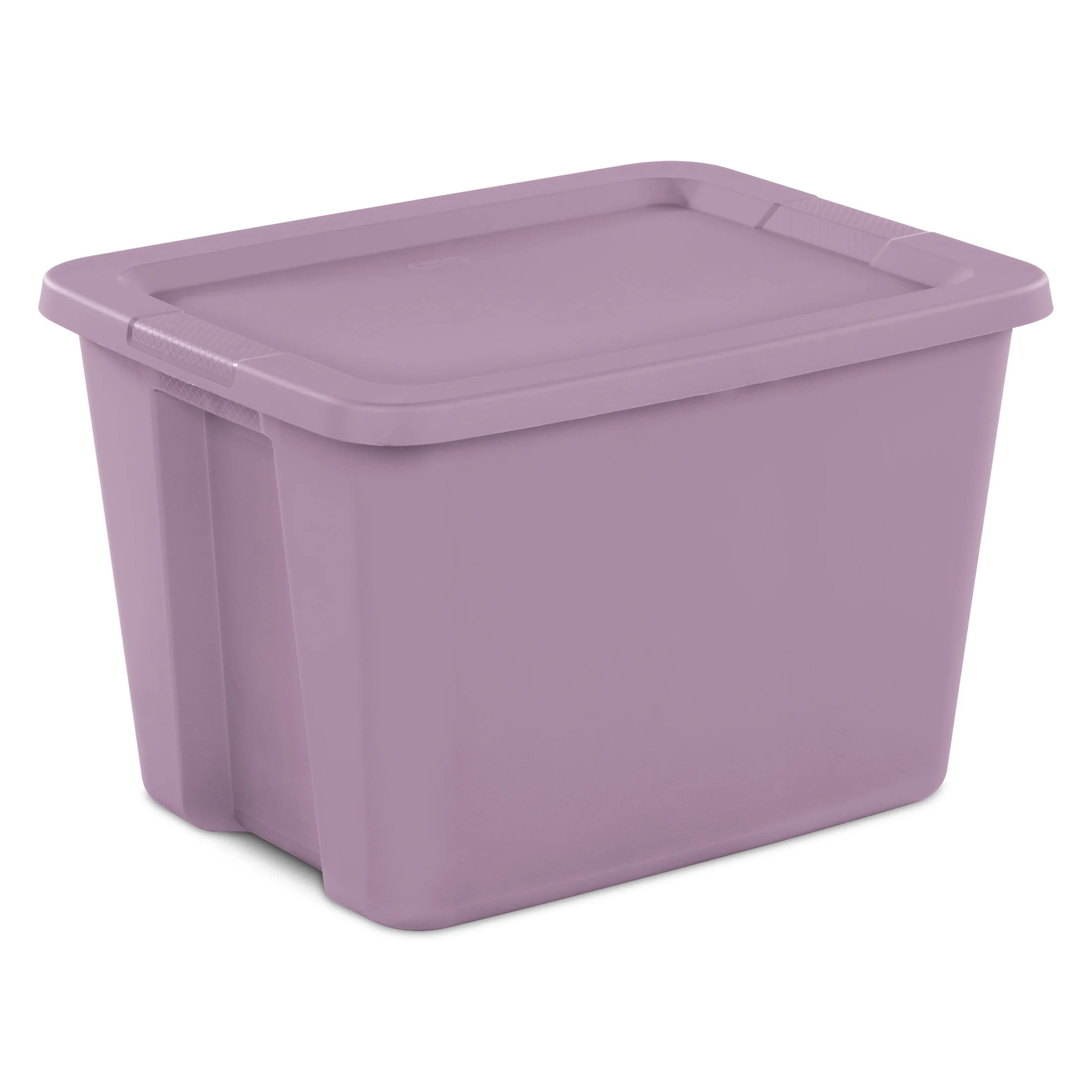 Sterilite 18 Gallon Tote Box Plastic, Gray, Set of 8