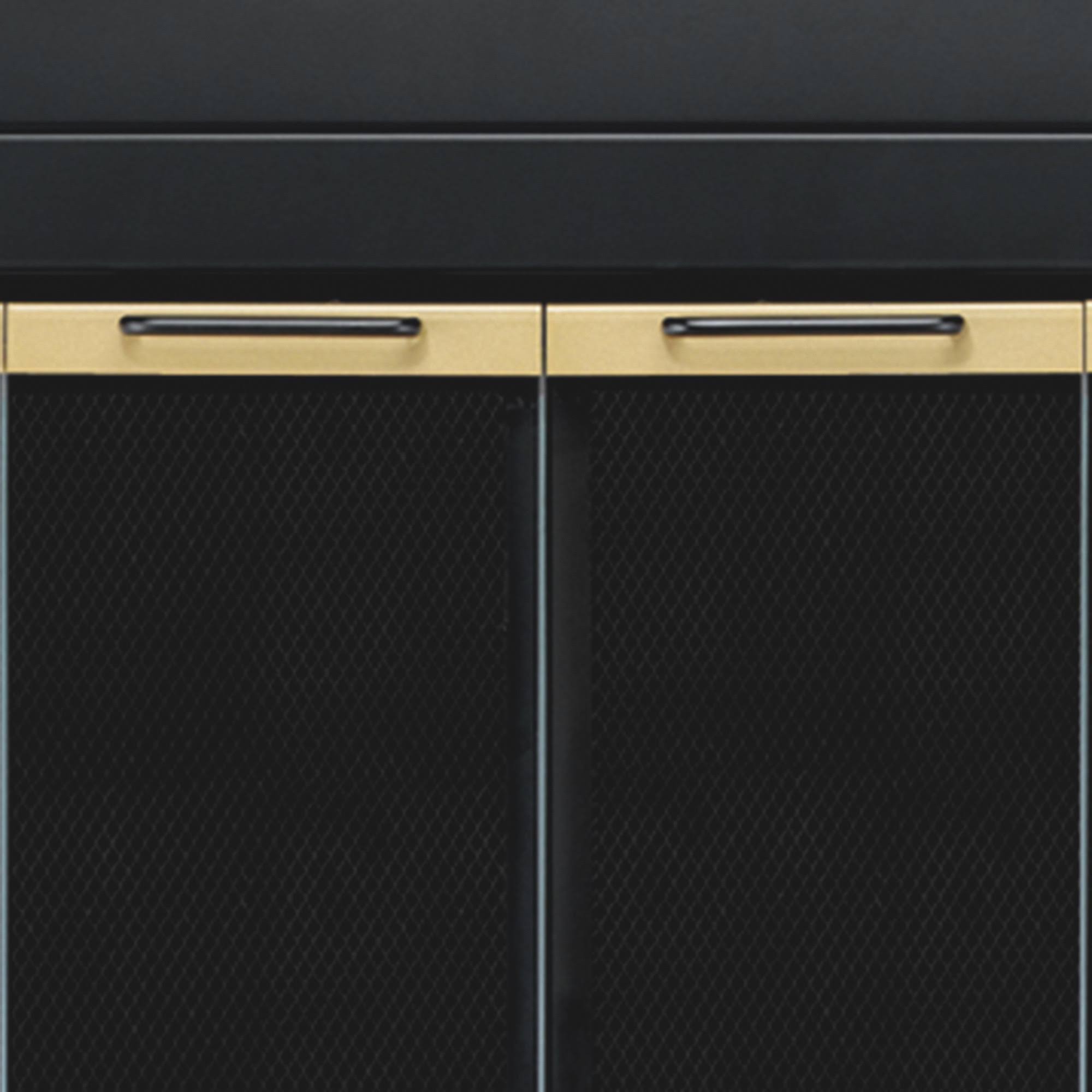 Pleasant Hearth Arrington Medium Glass Fireplace Doors