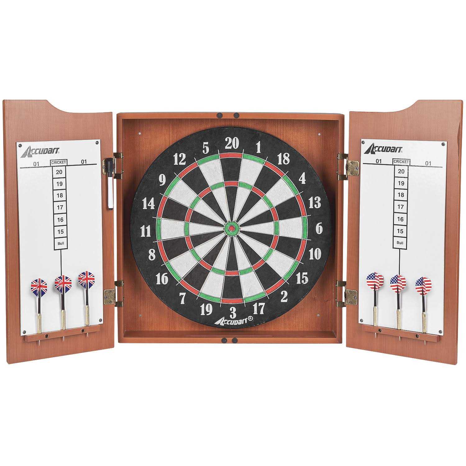 Accudart Armada Bristle Dartboard Cabinet Set - Sports Supplies Online Store