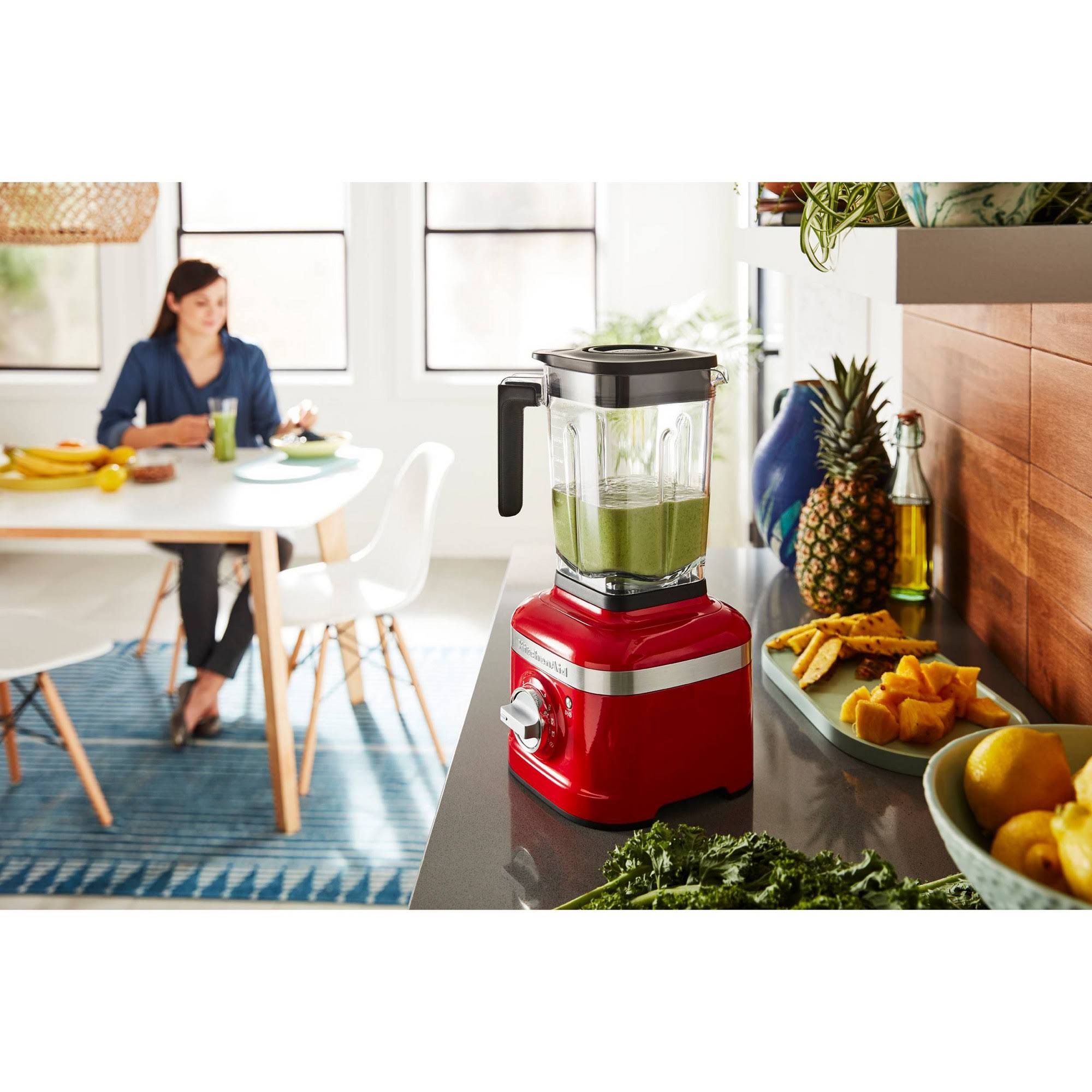 KitchenAid KSB4027PA K400 Countertop Blender, 56 oz, Passion Red