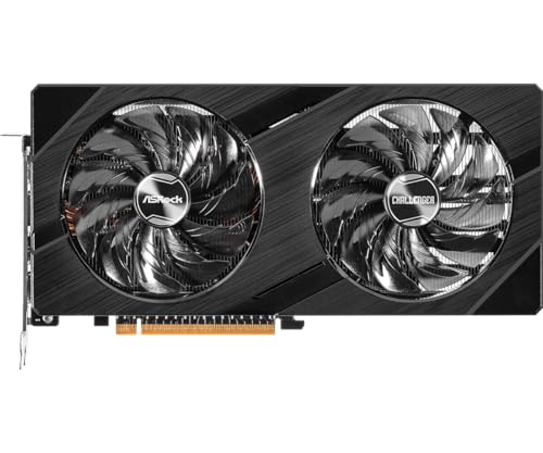 ASRock Intel ARC A380 Challenger ITX 6GB OC GDDR6 96-bit DisplayPort HDMI 0dB Silent Cooling 2250 MHz 7680 x 4320 PCI Express4.0 Graphics Card 500W