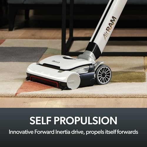 Gtech AirRAM Platinum Cordless Vacuum Cleaner - Includes Anti-Hair Wrap Brush Bar - Perfect for Carpet and Hardwood Floors