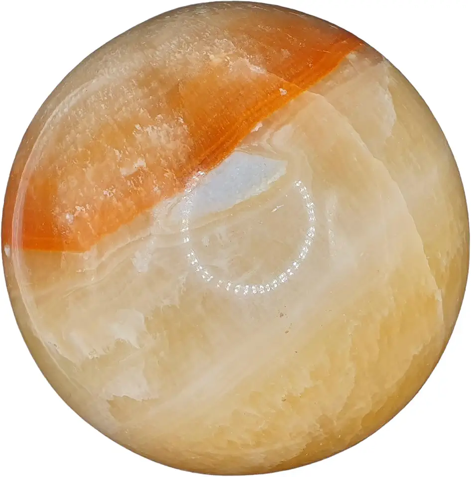 Aragonite Sphere Ballmineral Healing Crystal BAAR44 - Kansas Nuitrition - HNZSDS