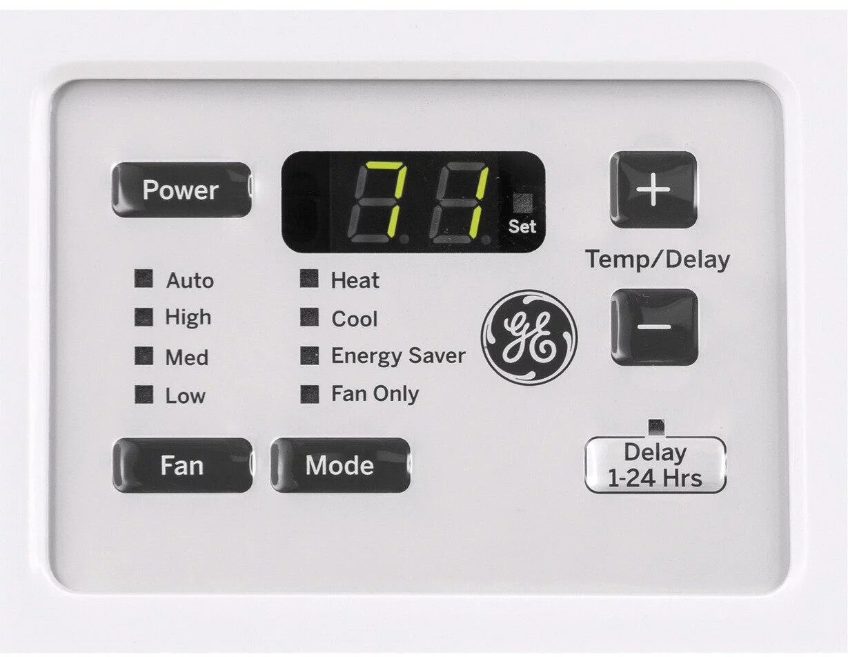 GE® 18,000 BTU Heat/Cool Electronic Window Air Conditioner for Extra-Large Rooms up to 1000 sq. ft.