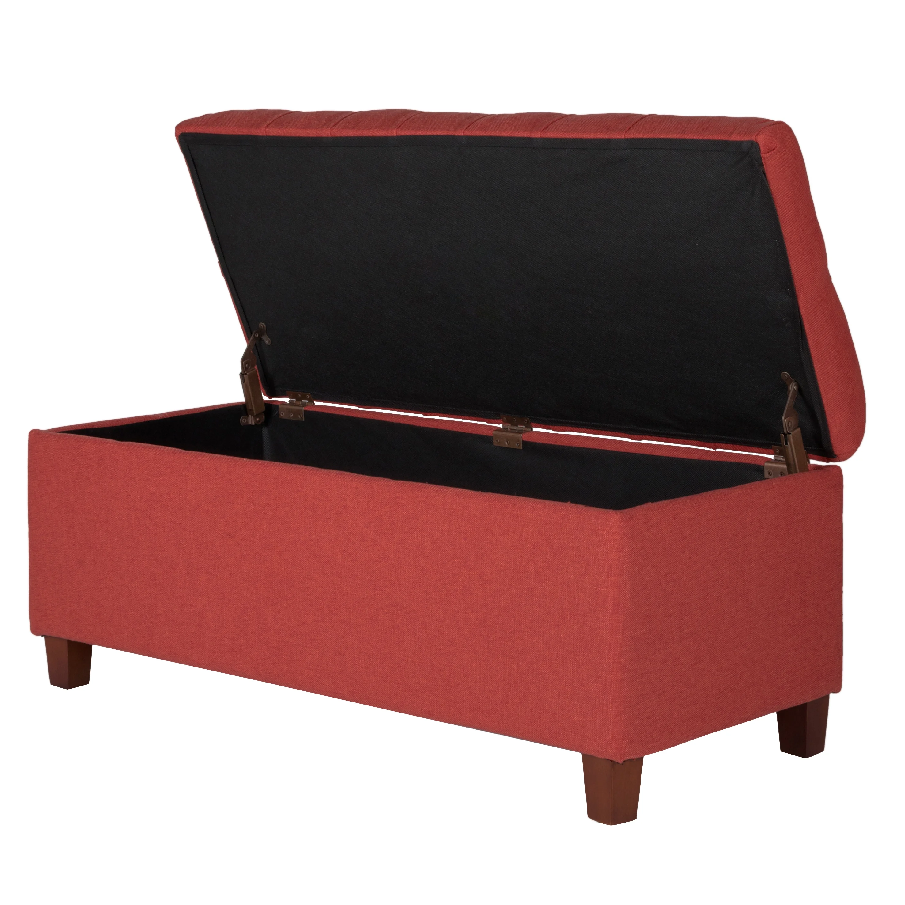 HomePop Ainsley Button Tufted Storage Bench, Multiple Colors