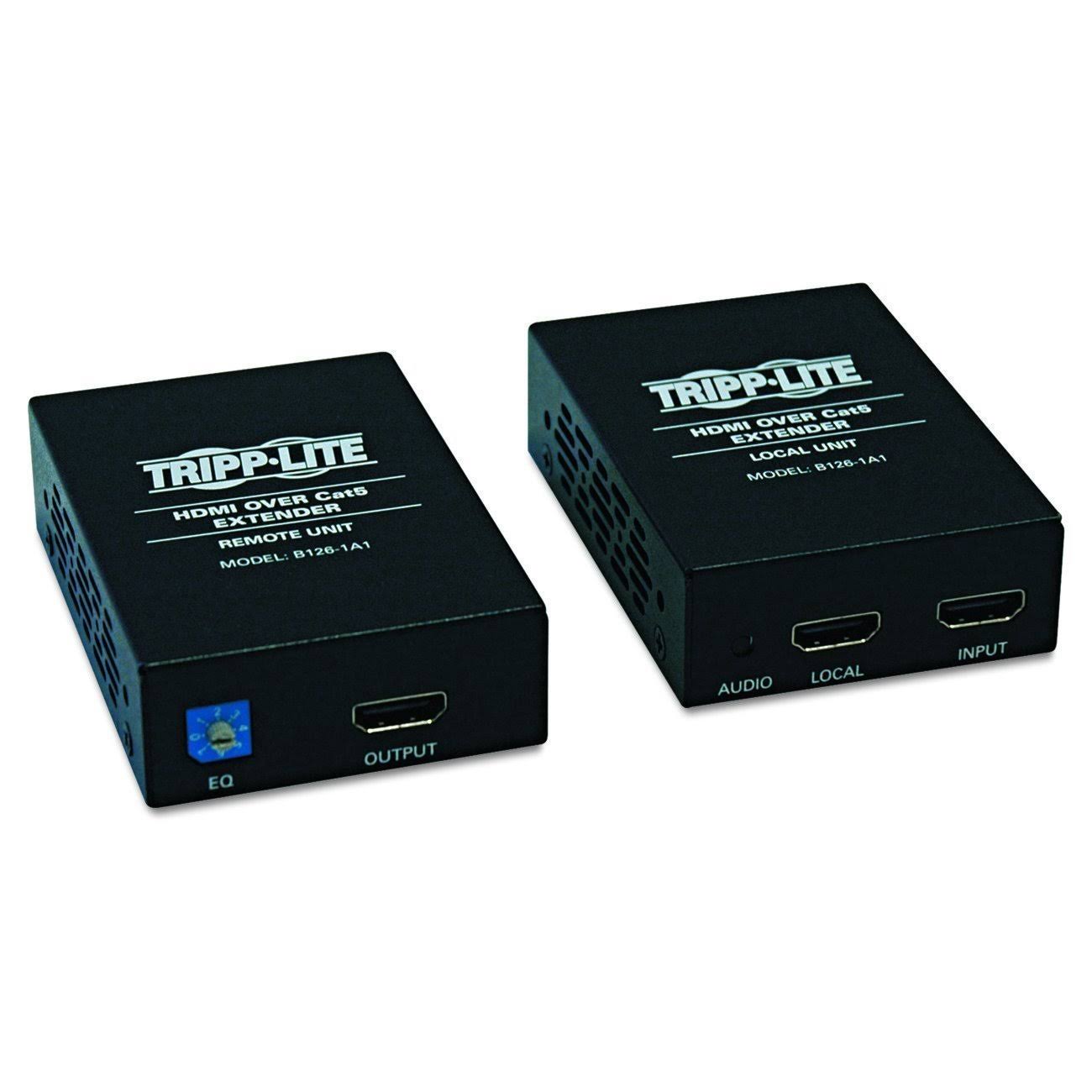 Tripp Lite HDMI + IR + Serial RS232 over Cat5 Cat6 Active Video Extender TAA GSA - A/V/Infrared/Serial Extender - 3 Mbps