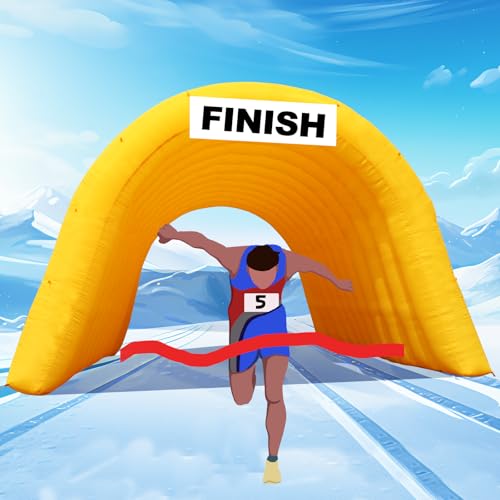 Inflatable Tunnel Sports Tunnel Entrance with Blower Football Tunnel Tent Entryway for Business Advertise Party Exhibition Promotion Street,Shop