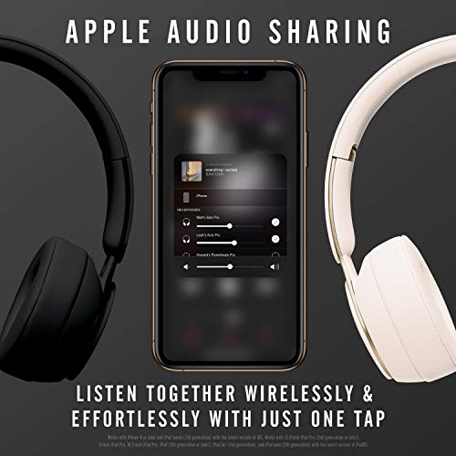 Beats Solo Pro Wireless Noise Cancelling On-Ear Headphones - Apple H1 Headphone Chip, Class 1 Bluetooth, 22 Hours of Listening Time