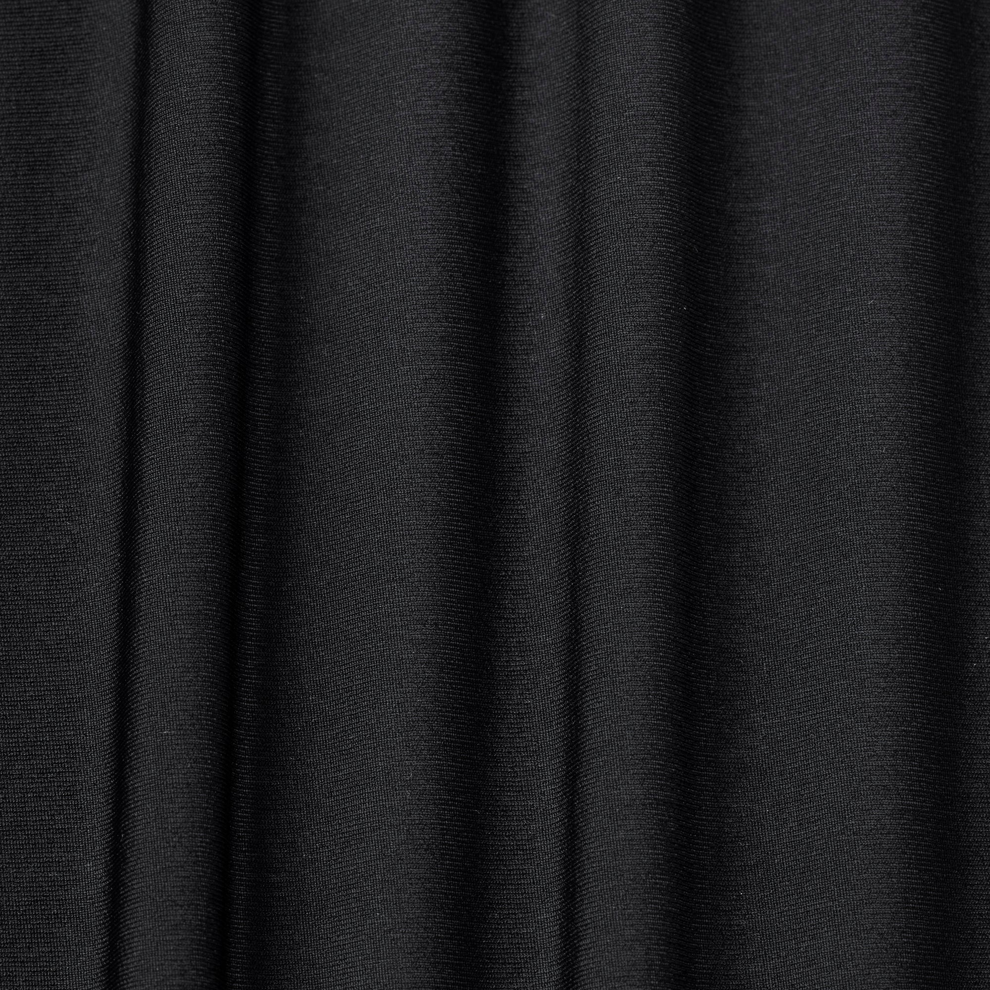 MILKY SHEER HIGH NECK MIDI DRESS | OBSIDIAN
