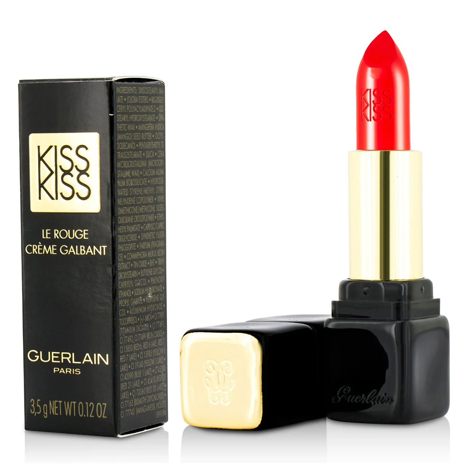 Guerlain KissKiss Shaping Cream Lip Colour - # 330 Red Brick  3.5g/0.12oz