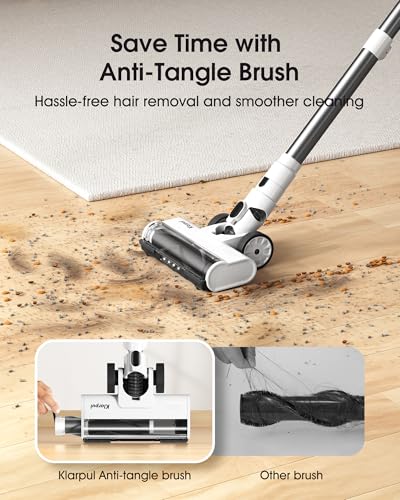 Cordless Vacuum Cleaner, 580W 48KPA 65Mins Runtime Fast Charging Vacuum Cleaner